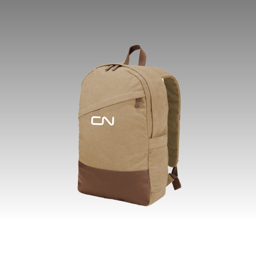 Port Authority ® Cotton Canvas Backpack