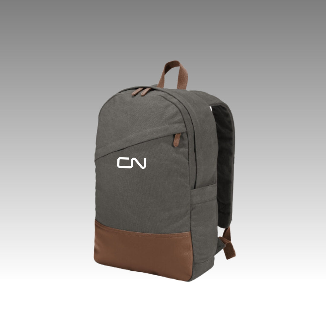 Port Authority ® Cotton Canvas Backpack