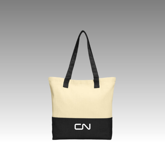 Port Authority® Colorblock Cotton Tote