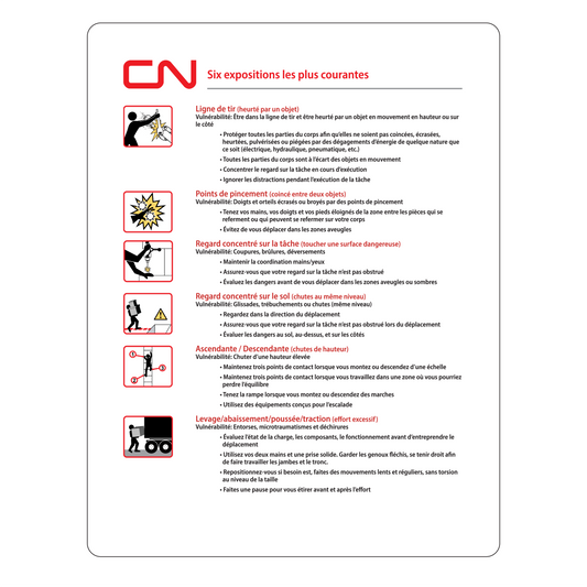 Six expositions les plus courantes Decal