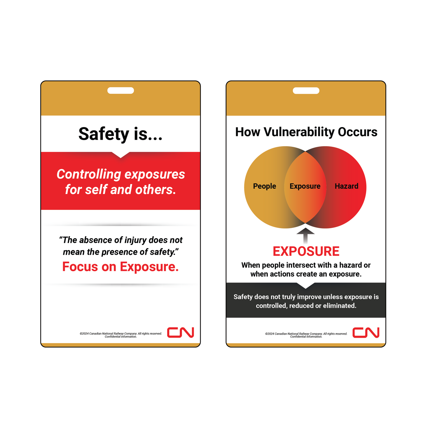 Safety Cards - Set of 8